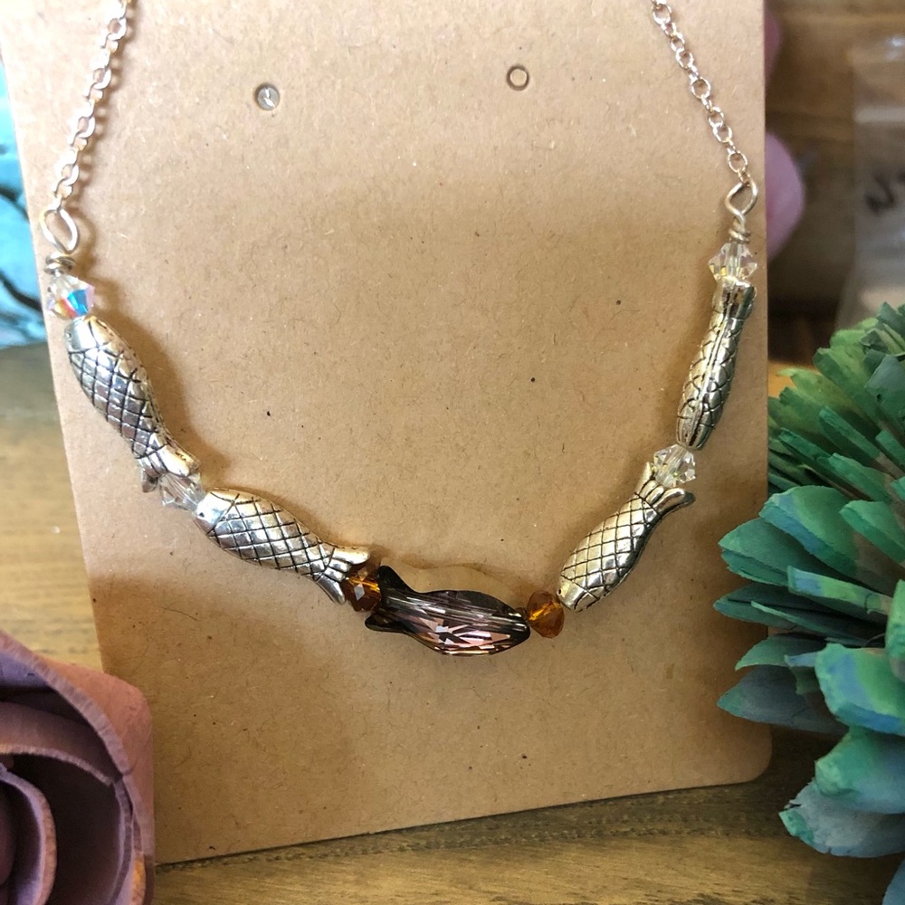 Swim Against The Tide Necklace